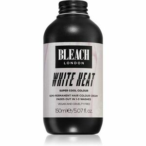 Bleach London Super Cool semi-permanentní barva na vlasy odstín White Heat 150 ml obraz