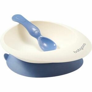 BabyOno Be Active Bowl with a Spoon jídelní sada Blue 6 m+ 1 ks obraz