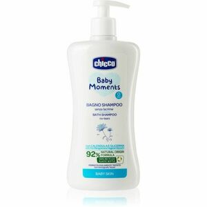 Chicco Baby Moments Bath Shampoo šampon na celé tělo pro děti od narození 0 m+ 500 ml obraz