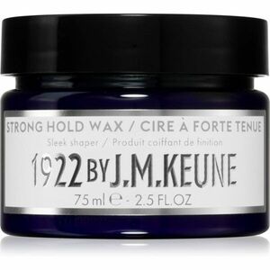 Keune 1922 Strong Hold Wax vosk na vlasy se silnou fixací pro lesk 75 ml obraz