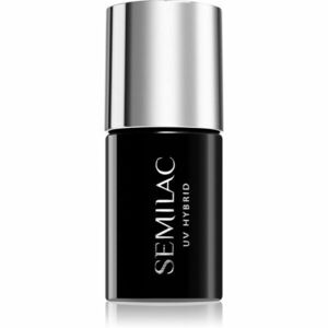 Semilac UV Hybrid Extend Care 5in1 gelový lak na nehty s vyživujícím účinkem odstín 804 Glitter Soft Beige 7 ml obraz