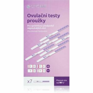 LIVSANE Ovulační testy proužky ovulační test 7 ks obraz