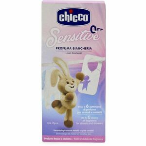 Chicco Sensitive Linen Freshener vonné sáčky do skříně 3 ks obraz