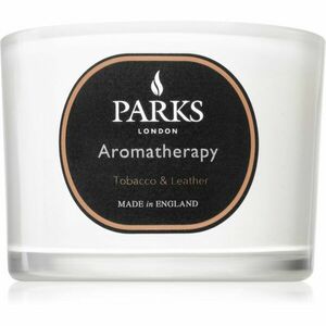 Parks London Aromatherapy Tobacco & Leather vonná svíčka 80 g obraz