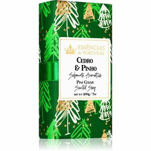 Essencias de Portugal + Saudade Christmas Pine Forest tuhé mýdlo 200 g obraz