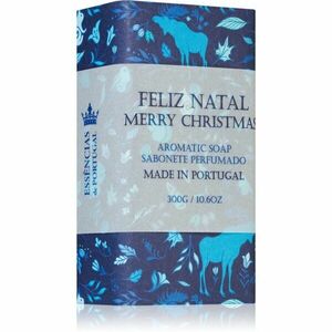 Essencias de Portugal + Saudade Christmas Blue Christmas tuhé mýdlo 300 g obraz