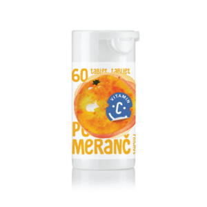 C-Vitamin 100 mg pomeranč se sukralózou 60 tablet obraz