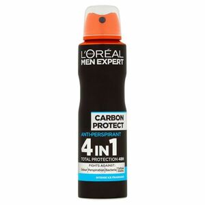 Loréal Paris Men Expert Carbon Protect 4v1 pánský antiperspirant sprej 150 ml obraz