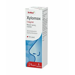 Dr. Max Xylomax 1 mg/ml nosní sprej 10 ml obraz