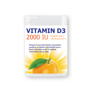 Vitamin D3 2000 IU 60 tablet obraz