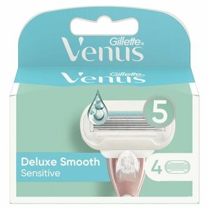 Gillette Venus Deluxe Smooth Sensitive náhradní hlavice 4 ks obraz