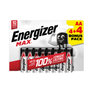Energizer MAX baterie AA 4+4 ks obraz