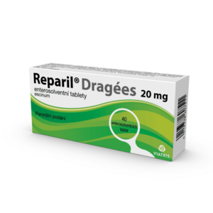 Reparil Dragées 20 mg 40 tablet obraz