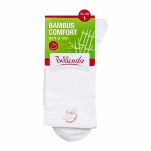 Bellinda BAMBUS Comfort vel. 35–38 dámské ponožky bílé obraz