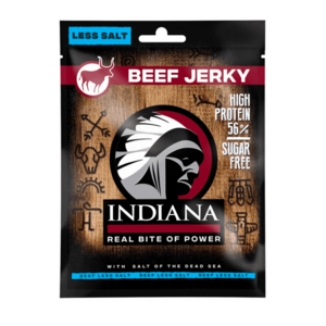 Indiana Jerky Beef Less Salt 25 g obraz
