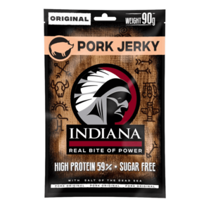Indiana Jerky Pork Original 90 g obraz
