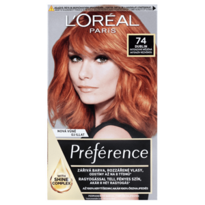 Loréal Paris Preference Permanentní barva na vlasy 74 Dublin intenzivní měděná obraz
