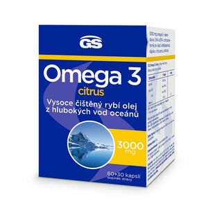 GS Omega 3 Citrus 60+30 kapslí obraz