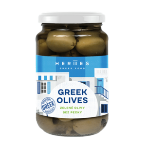 HERMES Zelené olivy bez pecky 170 g obraz