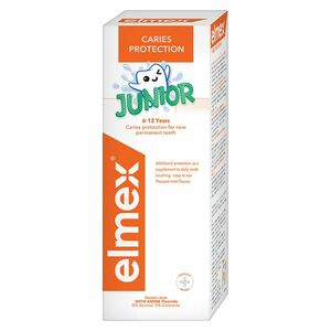 ELMEX Junior Dětská ústní voda pro děti ve věku 6-12 let 400 ml obraz