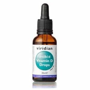 VIRIDIAN Nutrition Viridikid Vitamin D Drops 400IU 30 ml obraz