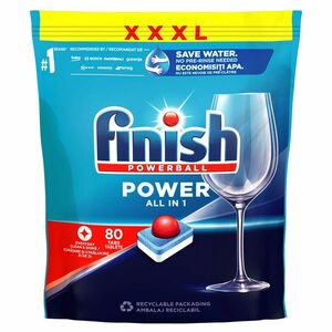 FINISH Power All in 1 Kapsle do myčky nádobí 80 ks obraz