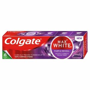 COLGATE Max White Purple Reveal bělicí zubní pasta 75ml obraz