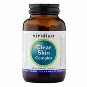 VIRIDIAN Nutrition Clear Skin Complex 60 kapslí obraz