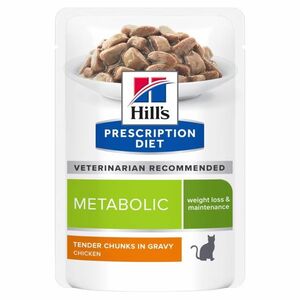 HILL'S Prescription Diet Metabolic kapsička pro kočky 12 x 85 g obraz