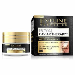 EVELINE COSMETICS Royal Caviar Ultra-repair night cream-mask 50 ml obraz