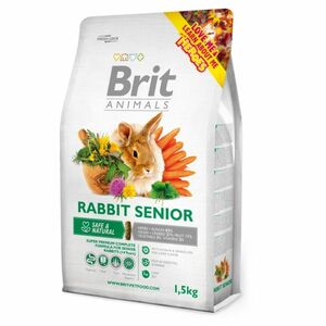 BRIT Animals rabbit senior complete krmivo pro králíky 1, 5 kg obraz