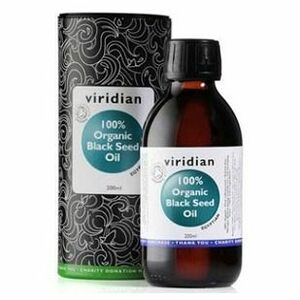 VIRIDIAN Nutrition Organic Black Seed Oil 200 ml obraz
