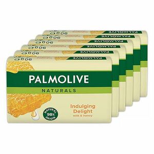 PALMOLIVE Naturals Milk & Honey Mýdlo 6x 90 g obraz