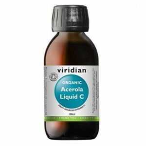 VIRIDIAN Nutrition organic acerola liquid C 100 ml obraz