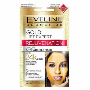 EVELINE Gold Lift Expert pleťová maska 3v1 7 ml obraz