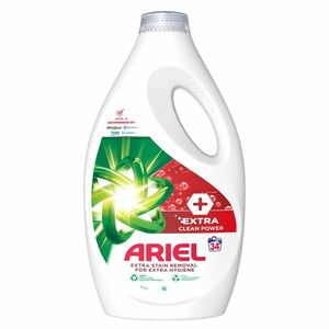 ARIEL +Extra Clean Power Tekutý prací gel 34 praní 1, 7 l obraz