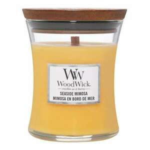 WOOD WICK - Vonná svíčka střední Seaside Mimosa obraz