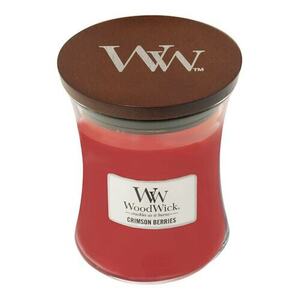 WOOD WICK - Vonná svíčka střední Crimson Berries obraz