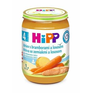 HiPP BABY Karotka s bramborami a lososem 190 g obraz