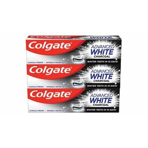 Colgate Advanced White Charcoal Zubní pasta 3 x 75 ml obraz
