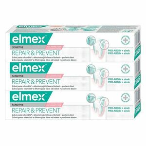 Elmex Sensitive Professional Repair & Prevent zubní pasta 3 x 75 ml obraz