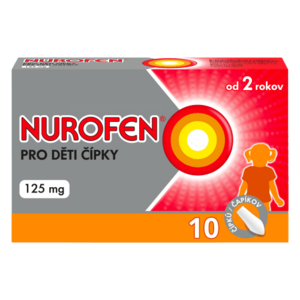 Nurofen pro děti 125 mg čípky obraz