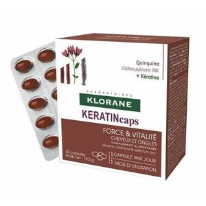 Klorane Keratincaps Síla a vitalita 30 kapslí obraz