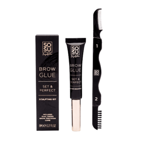 SOSU Cosmetics Brow Glue, Set & Perfect Sada na obočí 1 set obraz