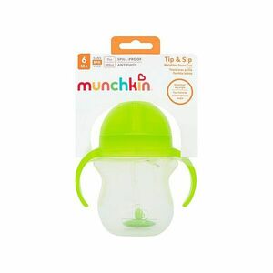 Munchkin Click Lock™ Tip & Sip hrneček zelený 207 ml obraz