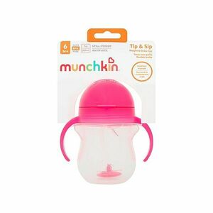 Munchkin Click Lock™ Tip & Sip hrneček růžový 207 ml obraz