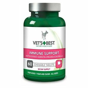 VET´S BEST Immune support žvýkací tablety na imunitu pro psy 60 tbl. obraz