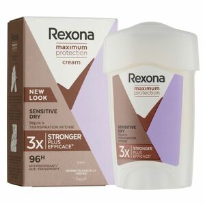 REXONA Sensitive Dry tuhý krémový antiperspirant pro ženy 45 ml obraz