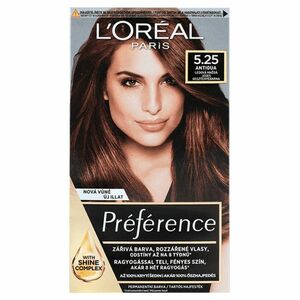L'OREAL Préférence Barva na vlasy 5.25/M2 Mahagonově čokoládová obraz