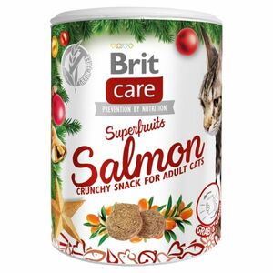 BRIT Care Cat Snack Christmas Superfruits pamlsek pro kočky 100 g obraz
